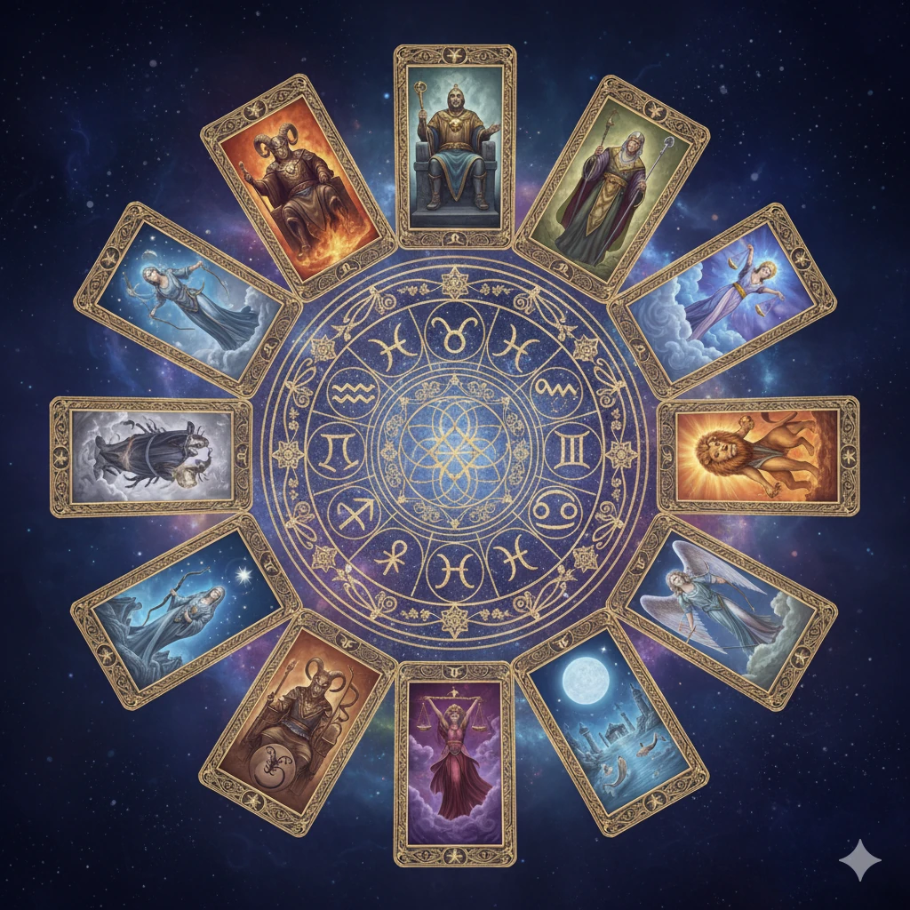 Hvilket tarotkort matcher stjernetegnet ditt